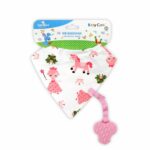 BIB BANDANA WITH THEETHER+ RIBBON GIRL