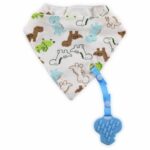 BIB BANDANA WITH THEETHER+ RIBBON BOY