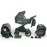 Մանկասայլակ Verdi Sonic Soft 05 3in1 dark grey