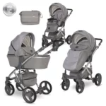 Մանկասայլակ BABY STROLLER RIMINI PREMIUM GREY