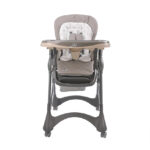 BABY HIGH CHAIR BELLISSIMO ALMOND BEIGE PU LEATHER