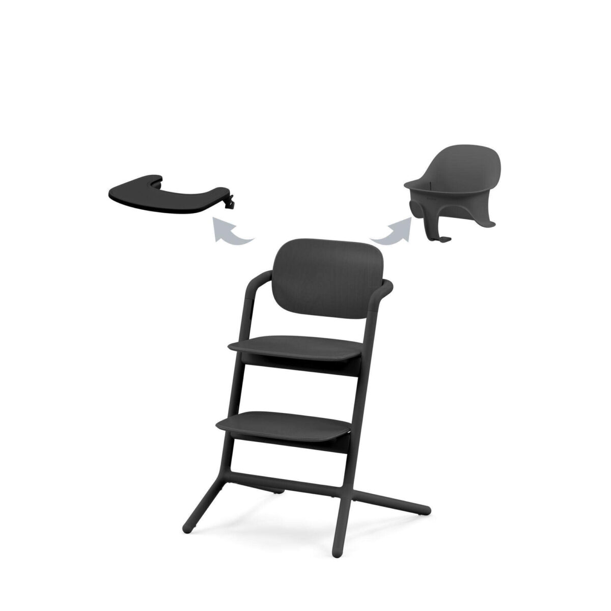 Կերակրման աթոռ Cybex Lemo 3in1 Black wood - Image 4