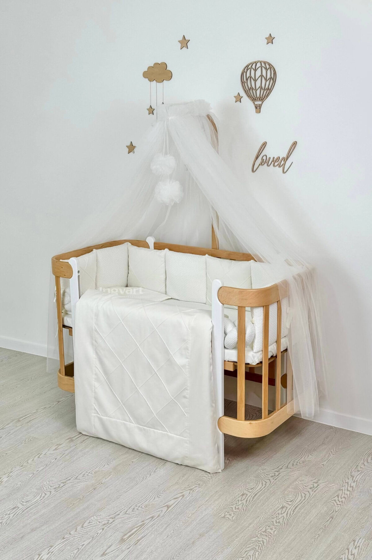 Ingvart Անկողնային սեթ 7pc Milky 120x70 - Image 4