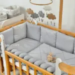 Ingvart Անկողնային սեթ 7pc Light grey 120x70