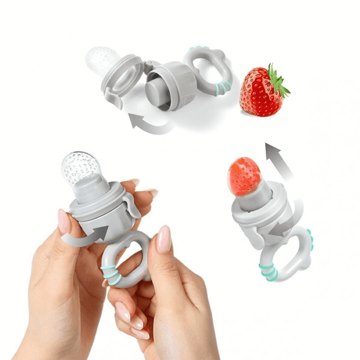 1551 Twist-out baby food feeder DINO - Image 5