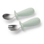 1665/04 Stainless steel spoon and fork