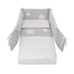 անկողնային սեթ Azzurra GLAM WHITE-HAVANA