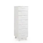 Պահարան 7 դարակով Azzurra MIA WHITE