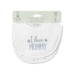 Գոգնոց BIB NATURAL 2pc  VELCRO boy - Image 2