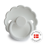 FRIGG -Round Silicone -Bright White - Size 2 - Image 3