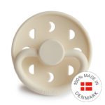 FRIGG Moon Phase - Round Silicone Pacifier - Cream - Size 2 - Image 3