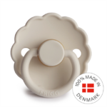 FRIGG Daisy - Round Latex Pacifier - Sandstone - Size 2 - Image 2