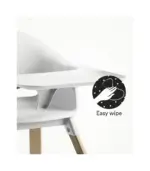 Կերակրման աթոռի կցամաս, պլաստիկ Stokke® Clikk™ Tray White - Image 3