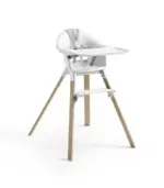 Կերակրման աթոռի կցամաս, պլաստիկ Stokke® Clikk™ Tray White