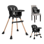 Կեր․ աթոռակ VANILLA 3in1 black