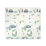 երկկողմանի խաղագորգ 180-200 CM FOLDABLE FUNNY CITY & STARS - Image 2
