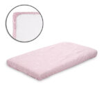 ձգվող սավան  98/65CM FOR CRIB LITTLE BEAR  PINK - Image 3
