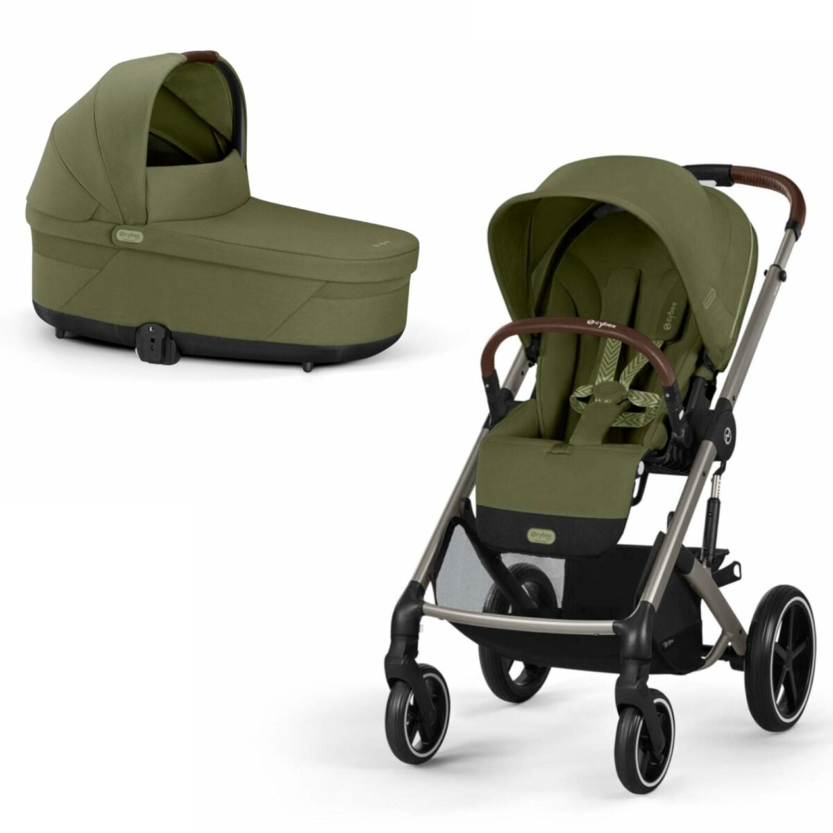 Մանկասյլակ Cybex Balios S lux 2in1 Moss Green - Image 2