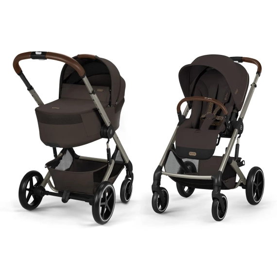 cybex-balios-2-1-chocolate-brown-2026 Մանկասայլակ ծալվող Cybex Balios S Lux 2in1 2026 Chocolate Brown - Image 1